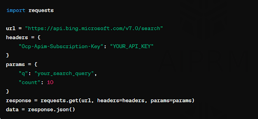 API